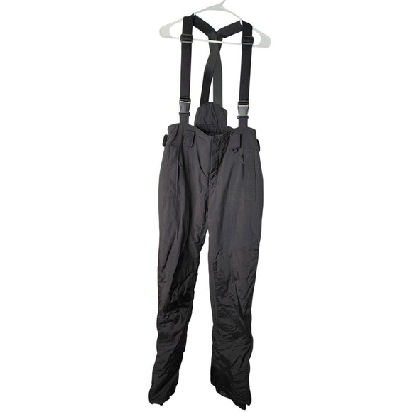 Cabelas Mens Insulated Snow Bib Pants With Adjustable Straps Size S Black - Picture 1 of 16